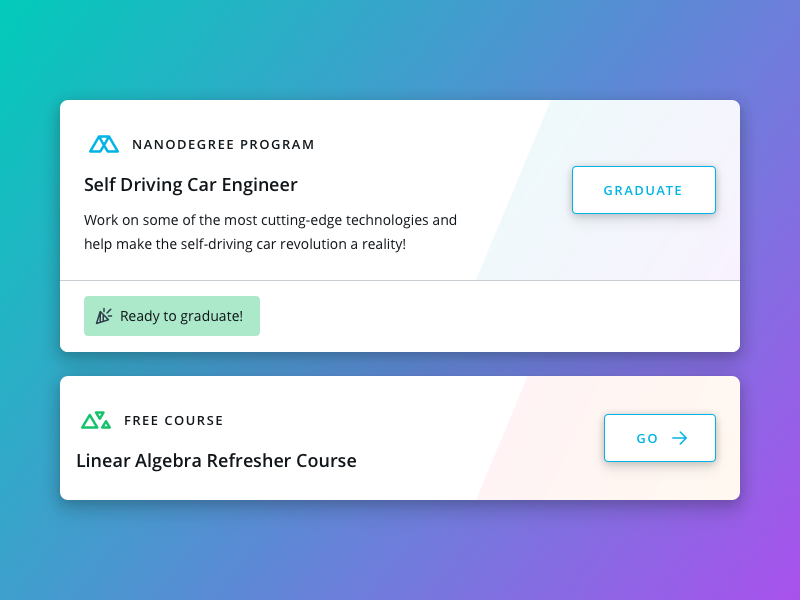 Me Cards ui gradients cards