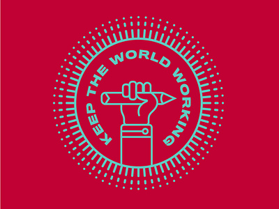 Keep The World Working branding campaign logo