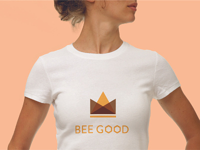 Bee Good branding illustration logo typography