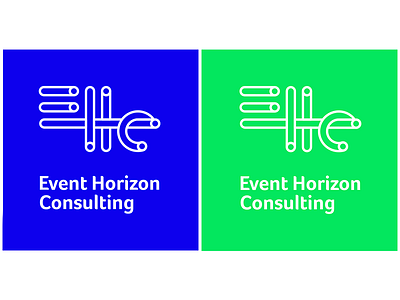 Event Horizing Consulting brand branding colour graphic design lineart logo typography type