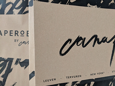 Canapé - packaging blackwhite branding calligraphy graphic design handdrawn handlettering logo print typography type