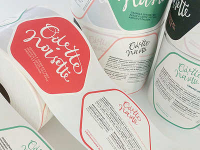 Odette Noisette - name & branding brandidentity branding colour concept design food graphicdesign handlettering logo name packaging