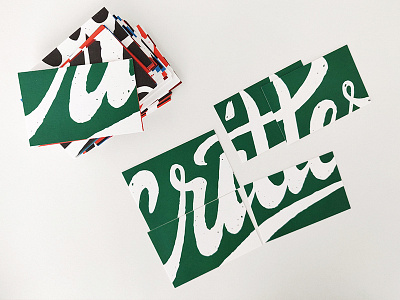 Branding • Critter blackwhite brand branding business cards calligraphy color colour design graphic design handdrawn handlettering logo logodesign print typography type vector