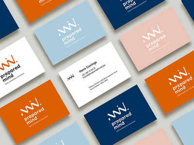 Prepared mind • Branding brand branddesigner branding buisness cards colour design graphic design graphicdesign logo logodesign print printdesigner typography vector