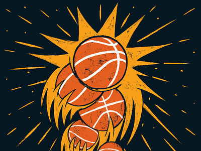 Phoenix Suns Illustration