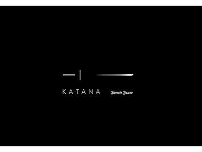 KATANA designer hattori japan katana logo master minimalist samurai sowrd