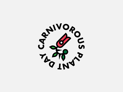 Carnivorous Plant carnivorous day hungry logo plant