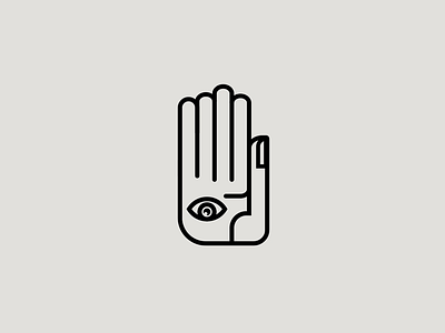 HiEYE eye graphic hand hi illustration logo