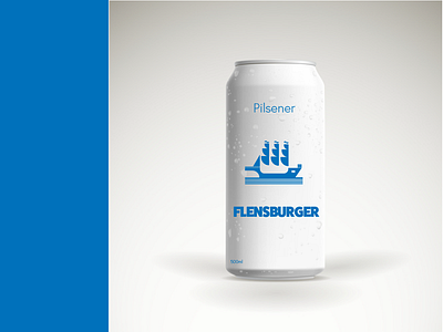 Just a Pilsener beer branding design flensburger logo pilsener