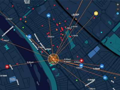 Global Terrorism Analysis Map application data esri gis interactive map ui ux visualization web