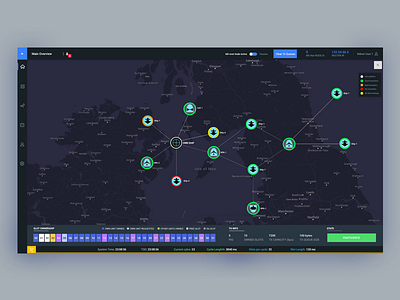 Dark User Dashboard darkdasboard dashboard data gis interaction map router ui user interface ux web webapp