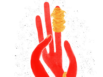 Bourdain adobe food hand illustration illustrator photoshop