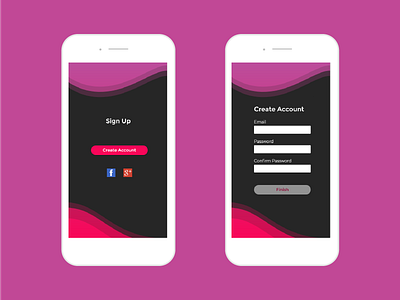 Daily Ui #001 daily daily ui interface sign up user interface