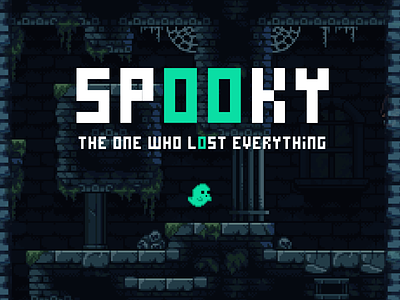 Spooky - The Game art artwork design game game art game design jogo pixel pixel art