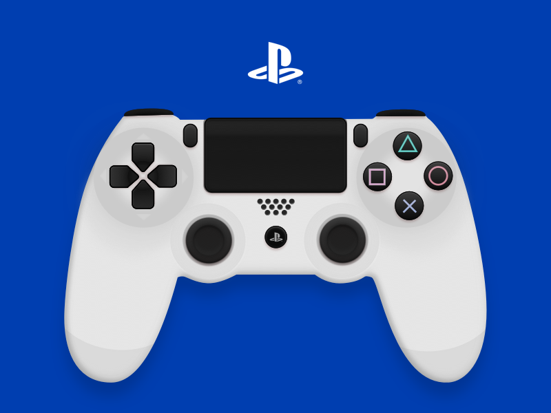 PS4 Controller - Sketch App by Daniel Motta