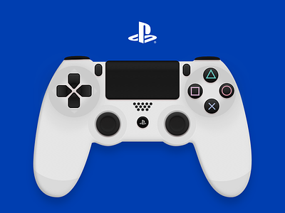 ps4 controller drawing