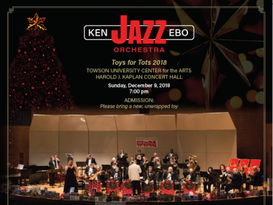 Ken Ebo Jazz Orchestra - Poster Design color design graphics layout marketing poster poster art