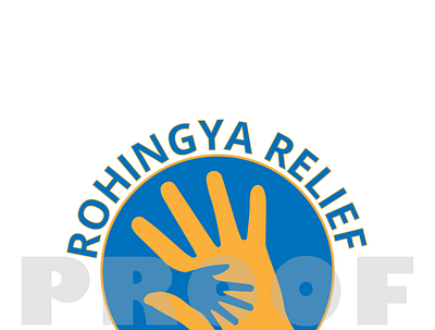 Rohingya Relief Now Logo Design color creative design graphics illustration layout logo vector