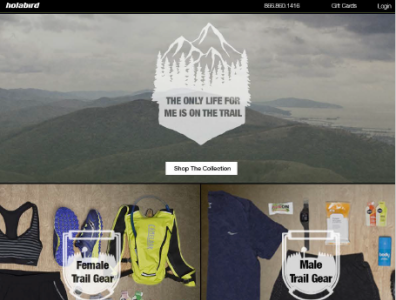 Holabird Sports Landing Pages