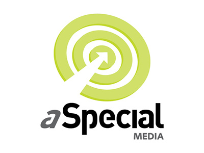 aSpecial Media ads design green internet logo singapore