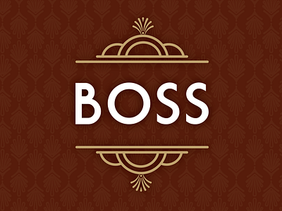 BOSS App Logo adobe illustrator app design icon logo ui ux