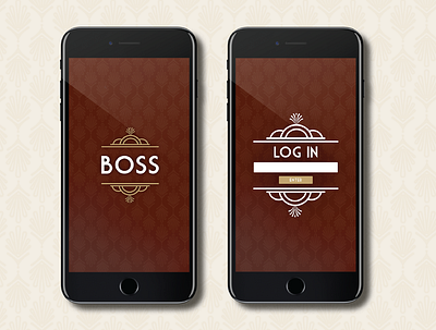 BOSS App Screens adobe illustrator app brand identity design icon ui ux web