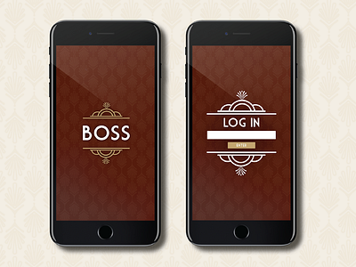 BOSS App Screens