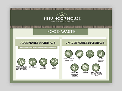 Hoop House Compost Bins