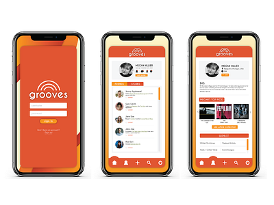 Grooves App Concept