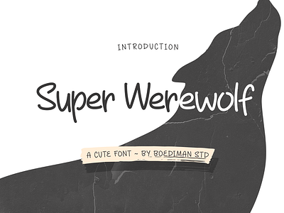 Little Werewolf calligraphy font display font font font bundle font duo fonts handwritten font modern font quote font script script font typeface font