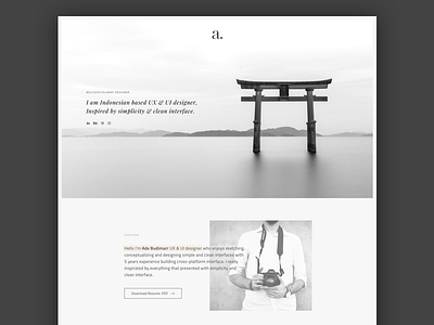 Personal Portfolio Design portfolio ui ux website