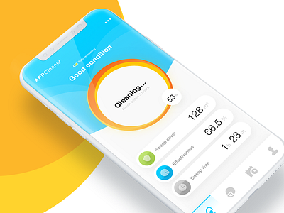 Cleaner App app clean design mobile ui ux