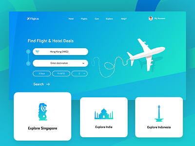 #4 Travel website design ui ux website