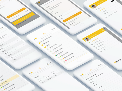 Document Management App design mobile ui ux