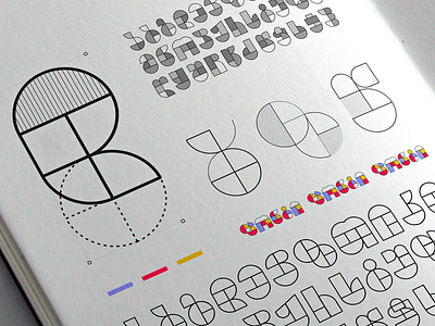 Georgian Type branding design georgia graphic design icon illustration minimal type typography vector