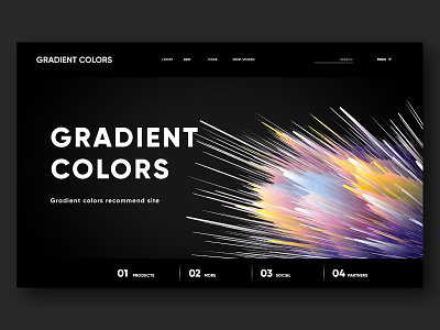 GRADIENT COLORS2 color design gradient illustrator modern ui ux web