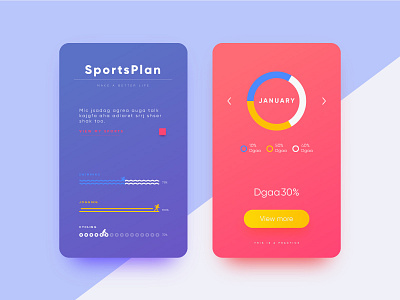 sportplan web2 design interface landing online page service sport ui user ux web website