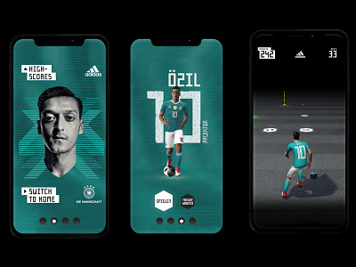 adidas | Away Jersey Game (Mobile WebGL) 3d adidas digital football gamification interactive mobile mobile game soccer ufomammoot webgl website
