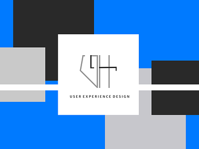 GH Logo Design blue brand brand identity clean graphic design illustrator lettering marketing mobile simple type website