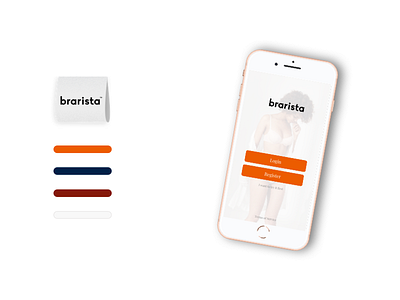 Mobile Landing Page app application brand brand identity clean graphic design illustrator ios proto.io protoio sketch sketch app