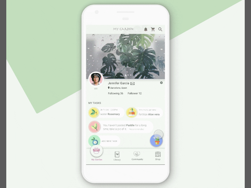 Plant app-add a new plant