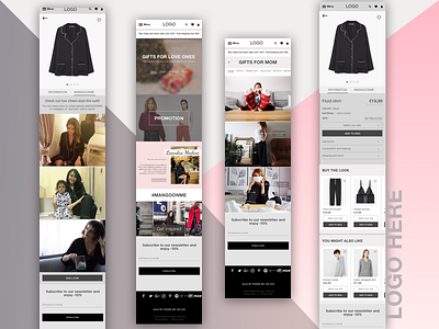 Case study : Gifts for loved ones case study fashion fashion project mobile prototype ux wireframe