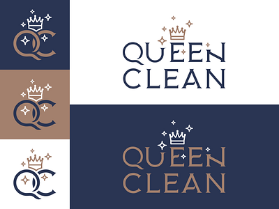 Queen Clean Brand Identity