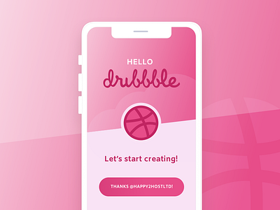 Hello Dribbble!