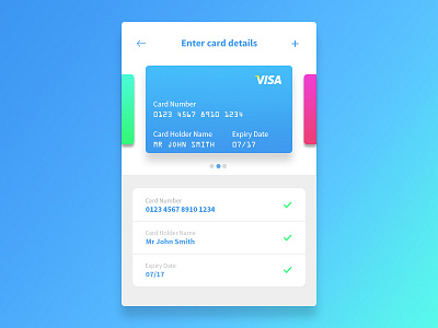 Daily UI 002 - Card Checkout 002 card checkout dailyui user interface