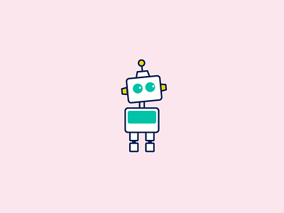 Tal.Bot avatar bot character chatbot icon illustration robot vector