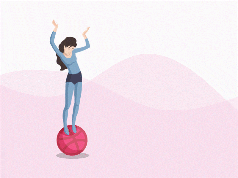 Hi Dribbble animation debut gif graphic design hello dribble illustration