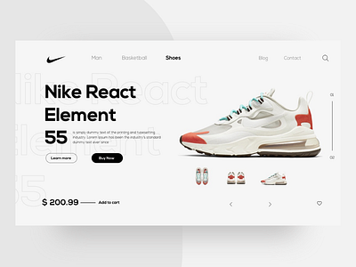 Responsive design interaction interaction design interface landing page design landingpage nike ui ui design uidesign uiux