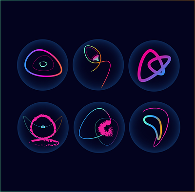 Futurism Icon Set dailyui design digital futurism icon icon set ui ux