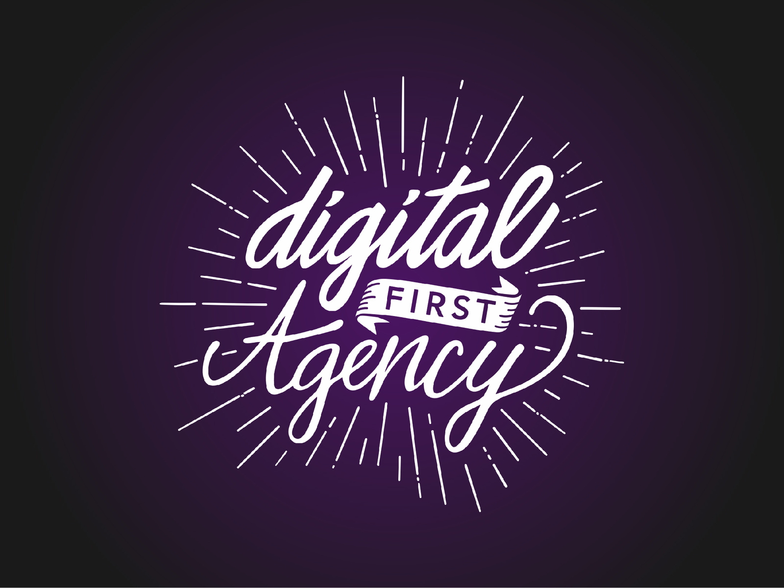 Handmade Type Digital First Agency by Bianca Blue on Dribbble